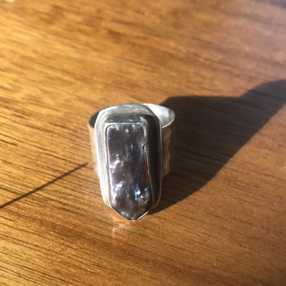 Antique stone ring